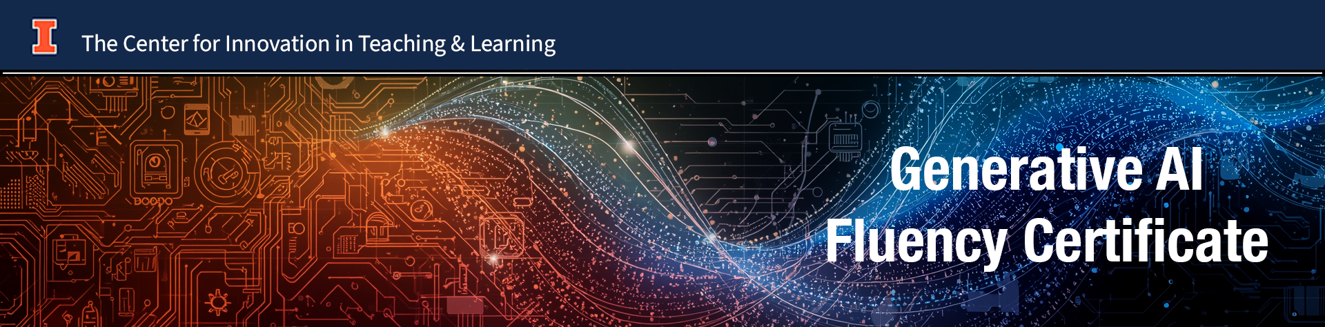 Gen AI Fluency Certificate banner