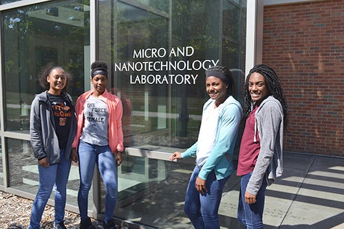 UHS Student Athletes Outside MNTL 