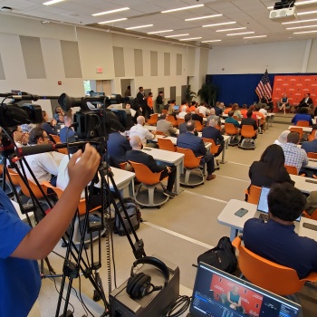 recording an event on campus