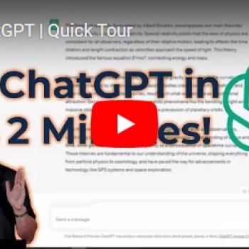 Bob Dignan with text 'ChatGPT in 2 Minutes!'
