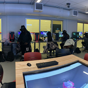 wide angle photo of the CITL innovation studio
