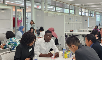 A group of instructors collaborating