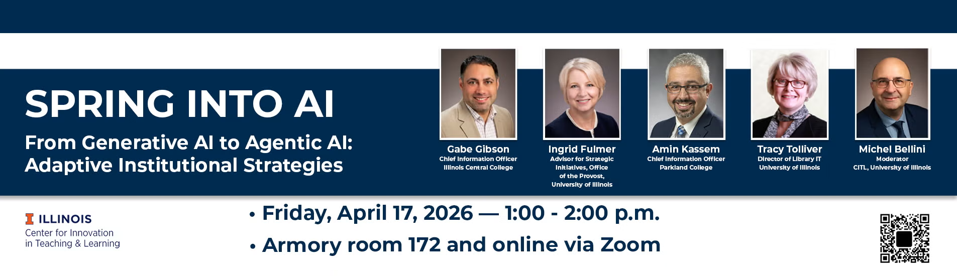 Spring Into AI event April promo photo