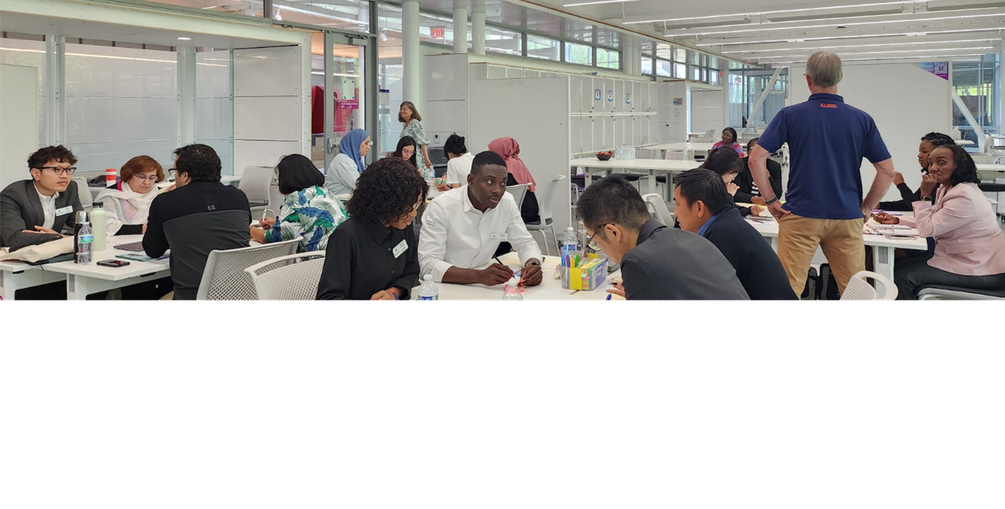 A group of instructors collaborating